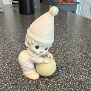 Precious Moments Pink and Cream Figurine